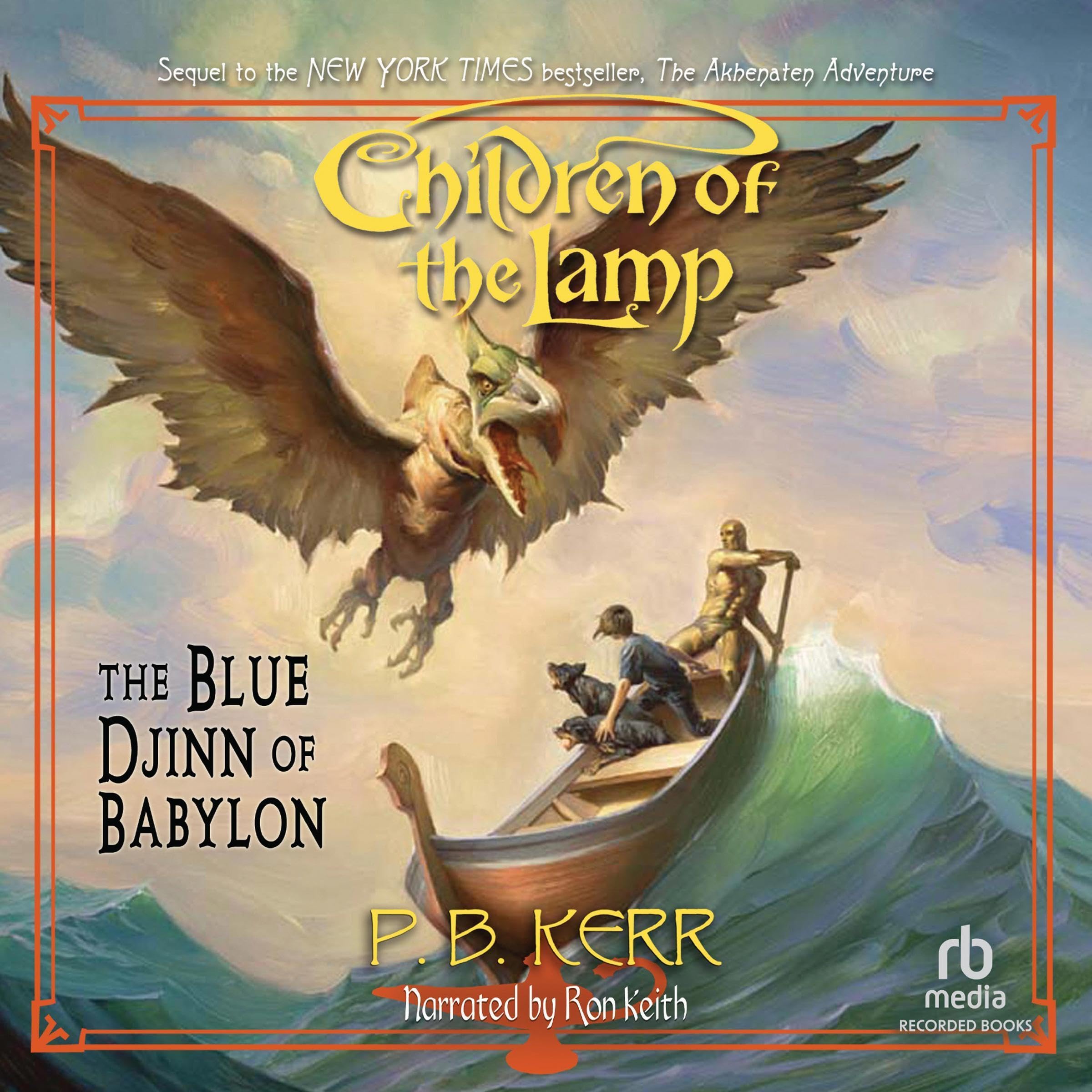Cover art for The Blue Djinn of Babylon