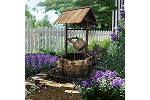 Outdoor Wishing Well Water Fountain: Enhance Your Garden with Serenity