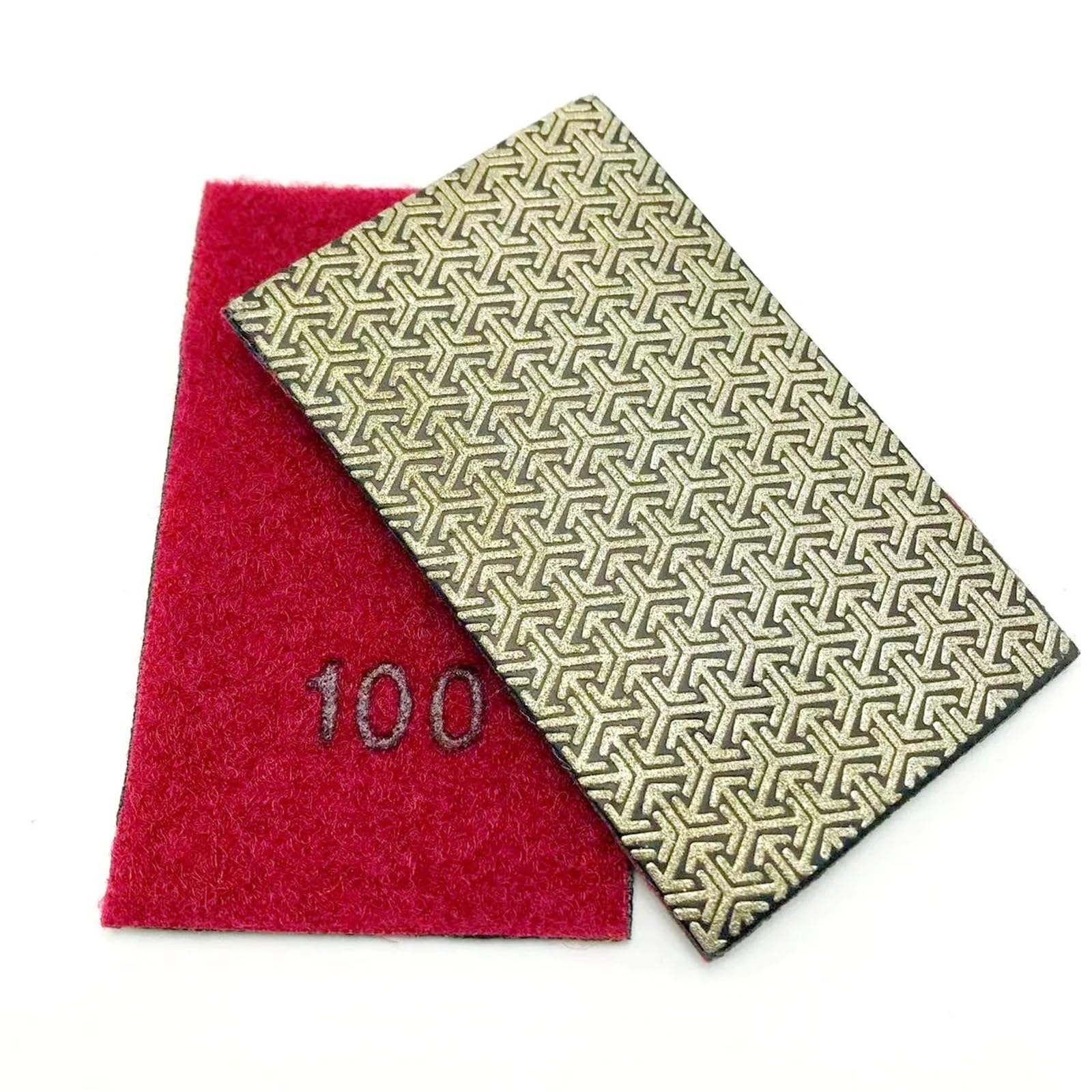 Almohadillas de pulido a mano diamante, almohadilla bloque molienda abrasiva vidrio for azulejos, disco lijado mármol y piedra, herramientas pulidoras(5PCS)