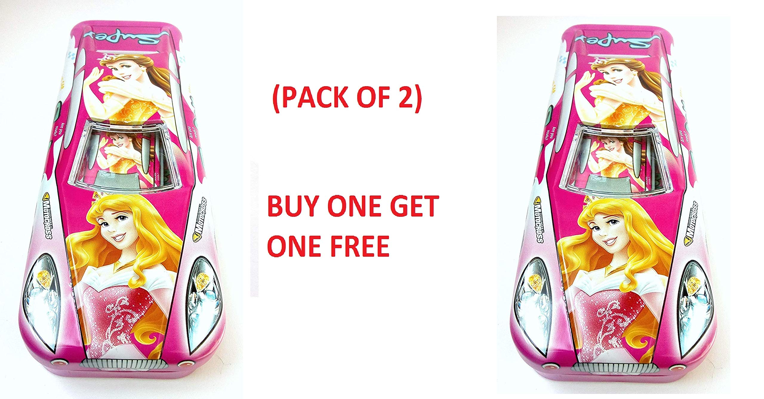 Buy Mukesh Art & Stationery Cinderella Car Style Geometry Box with