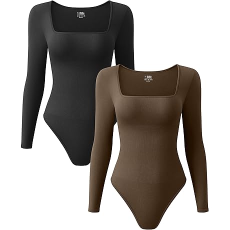 Women's Sexy Ribbed Bodysuit: Enhance Your Curves