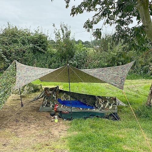 Miniatura 6 de GEERTOP Tienda de campaña ultraligera para una sola persona para campamento, impermeable, tienda de campaña de 1 hombre, para camping, senderismo,