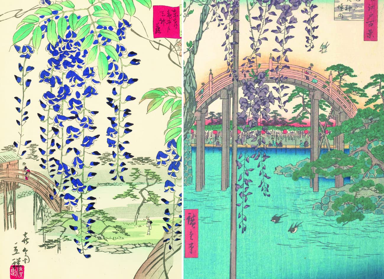 Les jardins par les grands maîtres de l'estampe japonaise (coffret)