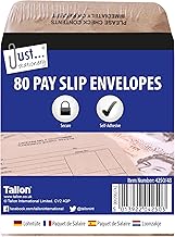 Tallon Just Stationery 100x110mm Wage Packet (Pack of 80), 4250/48