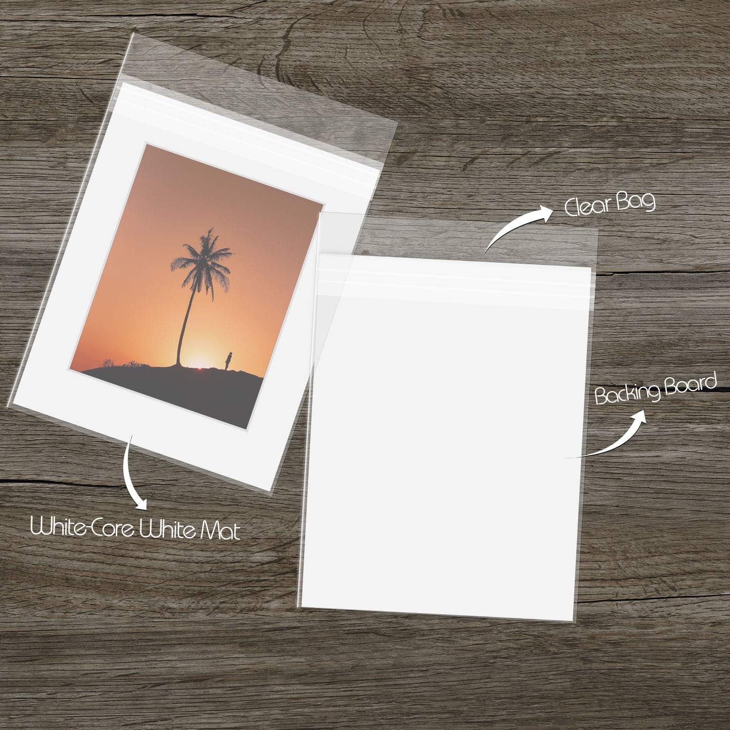 Blасk Frіdау 🔥 Golden State Art, 16x20 Picture Mats Mattes with White Core Bevel Cut for 11x14 Photo + Backing + Bags (White, 5 Pack) Uр Tо 40% оƒƒ Golden State Art, 16x20 Picture Mats Mattes with White Core Bevel Cut for 11x14 Photo + Backing + Bags (White, 5 Pack)