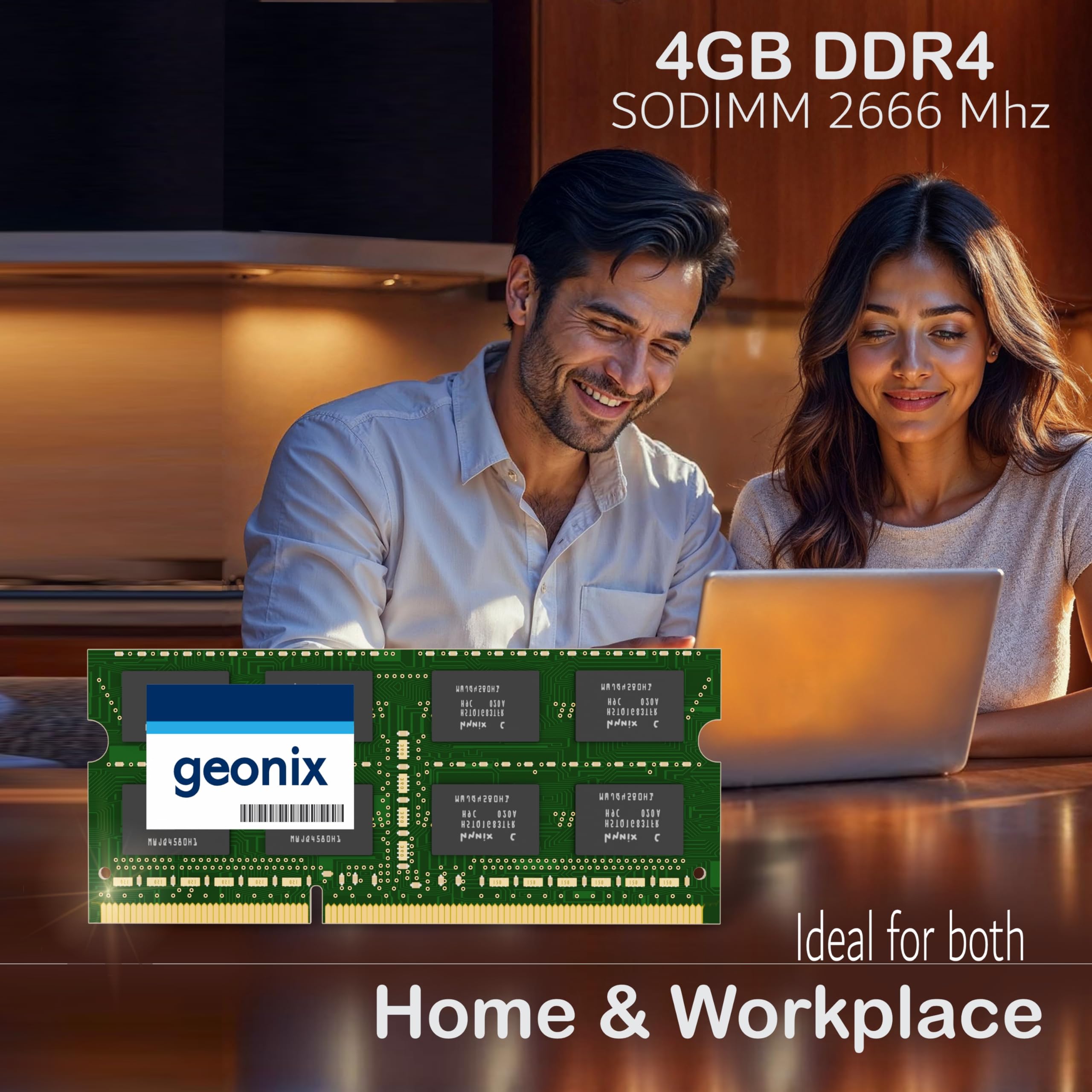 Geonix 4GB DDR4 Laptop RAM - Boost Performance -9 Geonix 4GB DDR4 Laptop RAM - Boost Performance -9