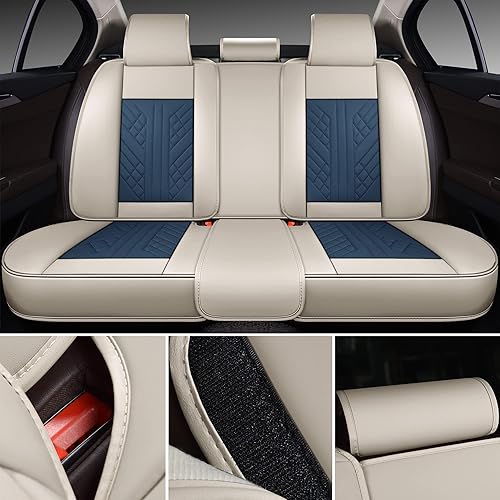 Miniatura 268 de GXT Bench Seat Cover, Premium Faux Leather Bench Seat Covers for Trucks - Universal Fit for Most Sedans SUV Pick-up Truck, Durable for Long Lasting