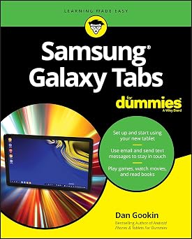 Samsung Galaxy Tab For Dummies
