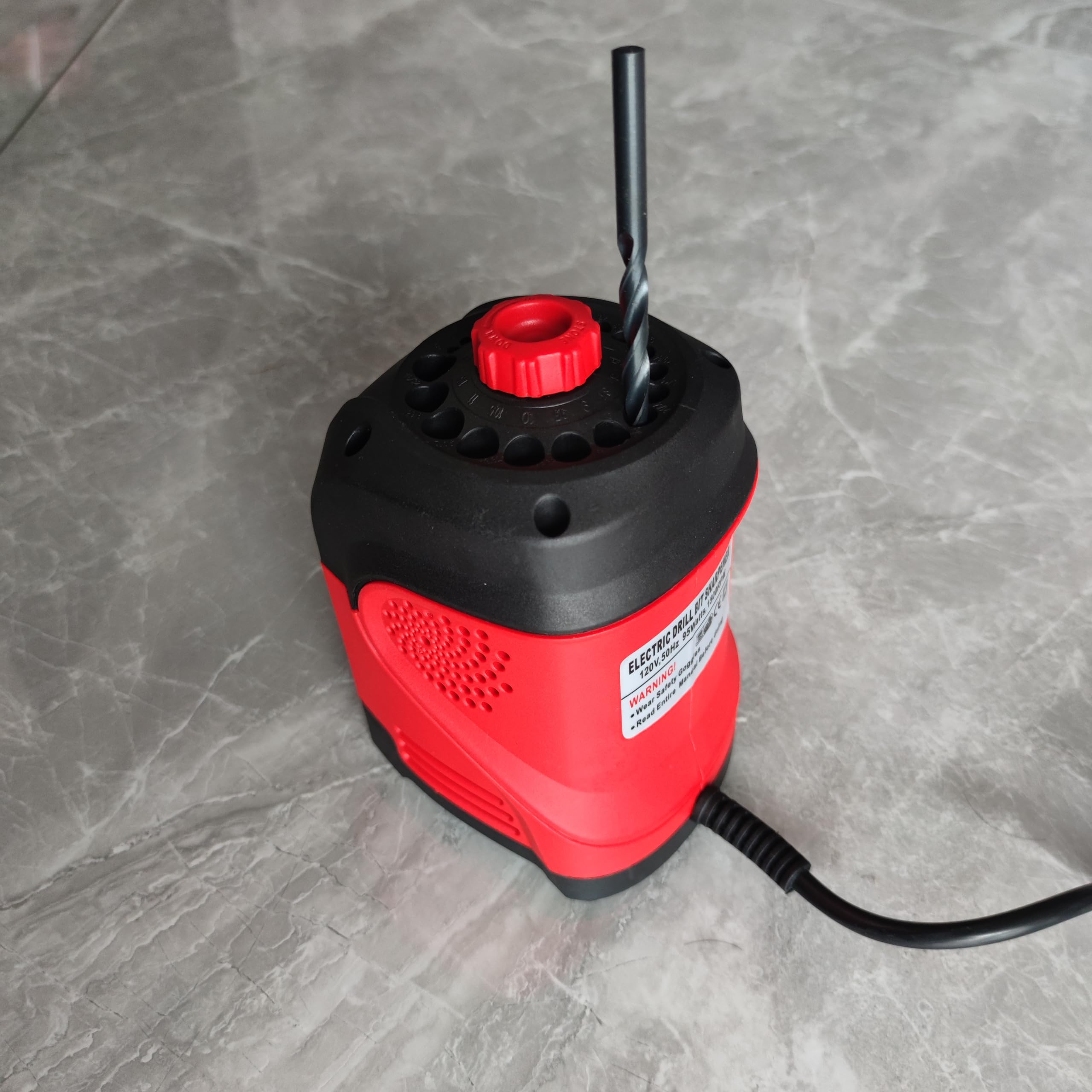 Lijadora eléctrica de 95 W para taladro de 3 mm a 12 mm, afilado de 118 °, taladro eléctrico