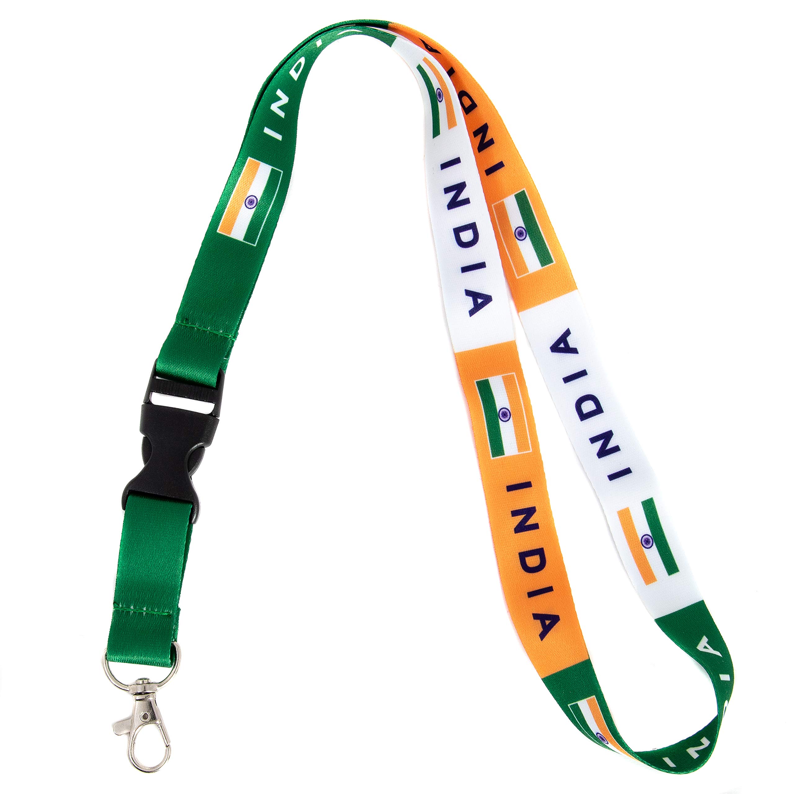 Country of India Flag Lanyard for Keys Keychain Souvenir