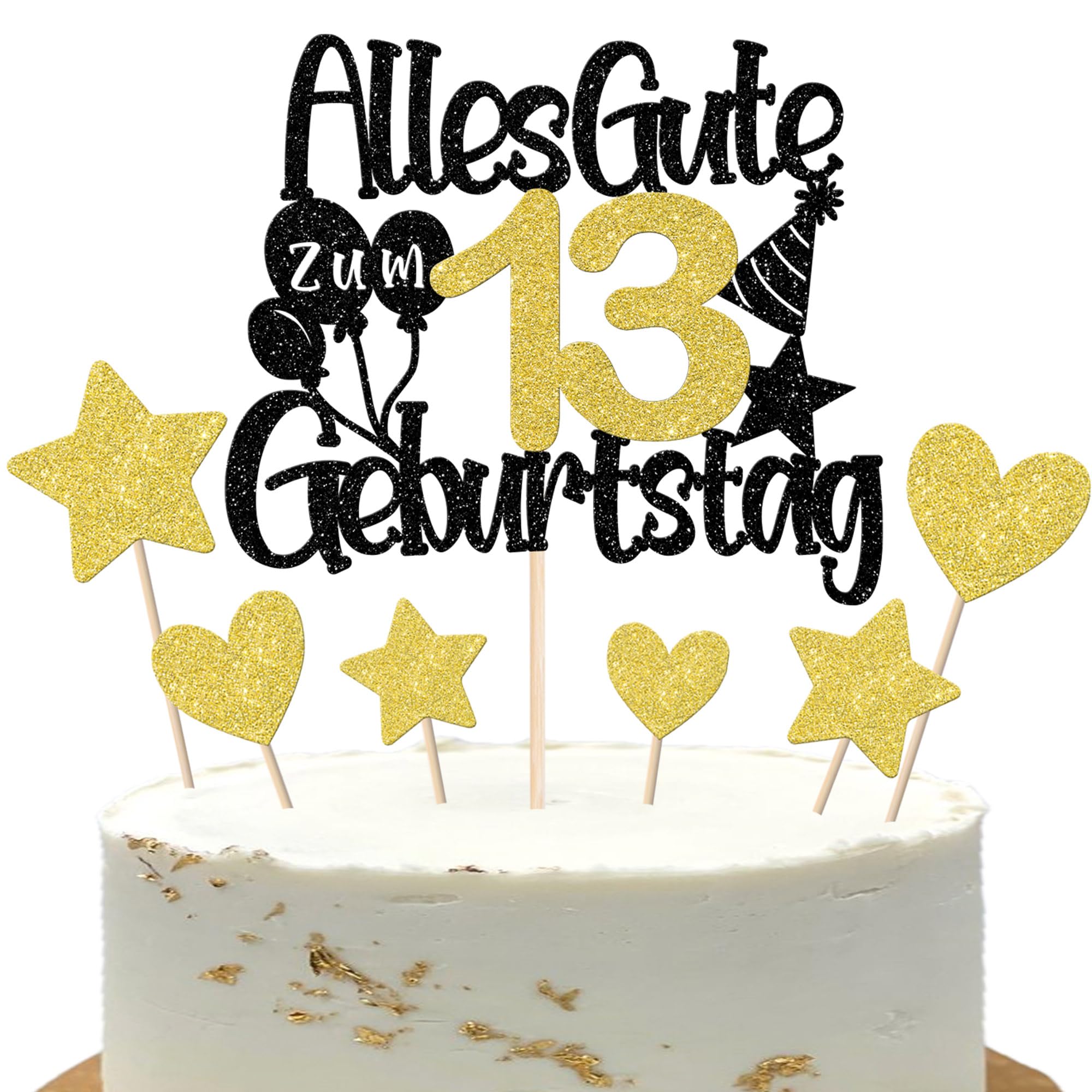 30 Stück 30th Geburtstag Tortendeko Alles Gute zum Geburtsta
