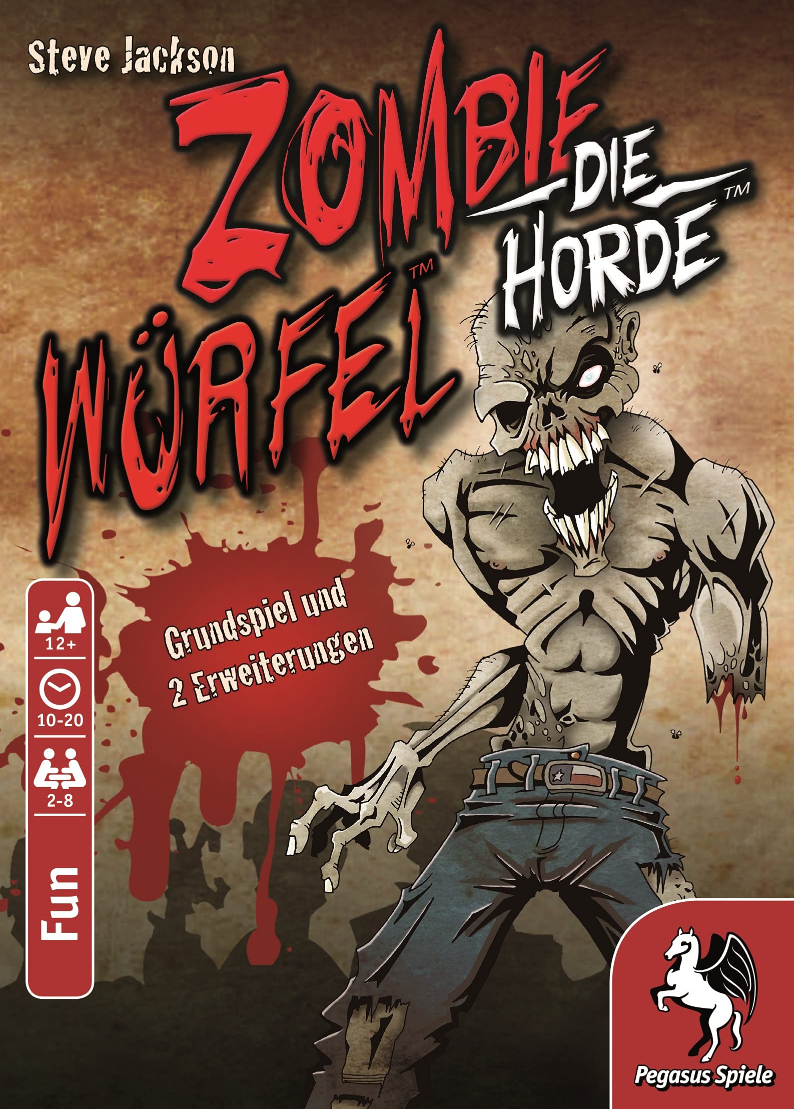 Pegasus Spiele GmbH Zombie Würfel - Die Horde