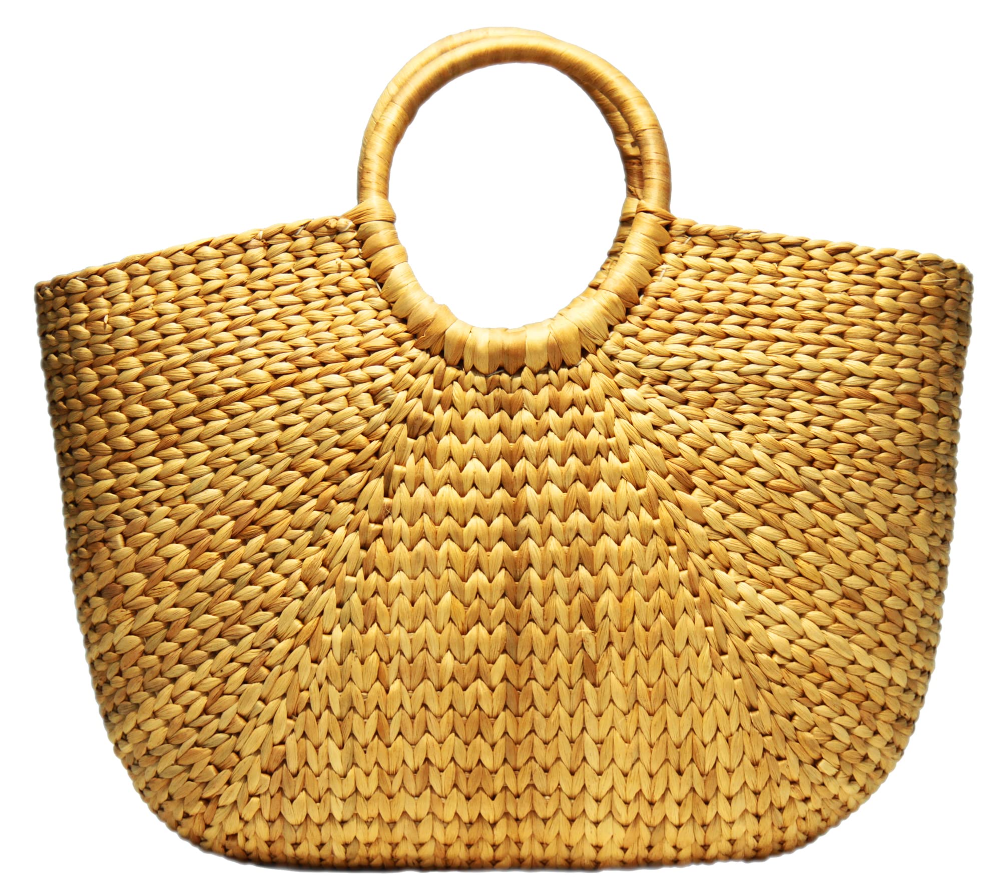 Photo 1 of Handwoven Straw Bags For Women Rattan Handmade Straw Tote Handbag Women Straw Large Hobo Bag