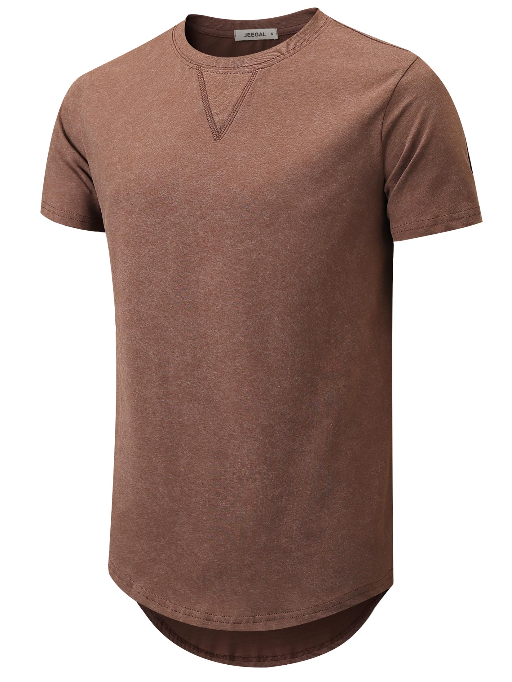 Mens Hipster Crewneck tee Shirts Hip Hop Premium Cotton Casual Short Sleeve