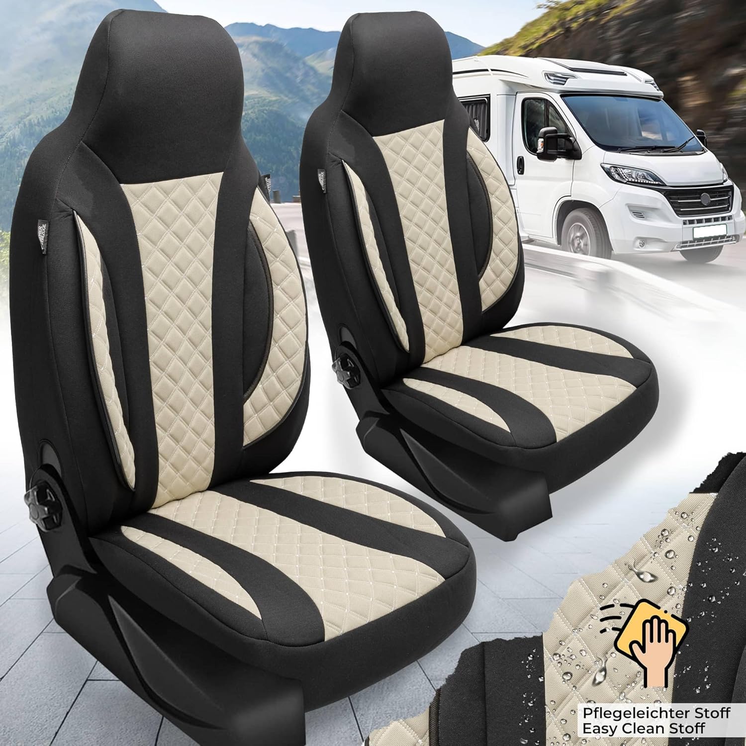 BREMER SITZBEZÜGE Motorhome Seat Covers for McLouis MC4 (WPL410)