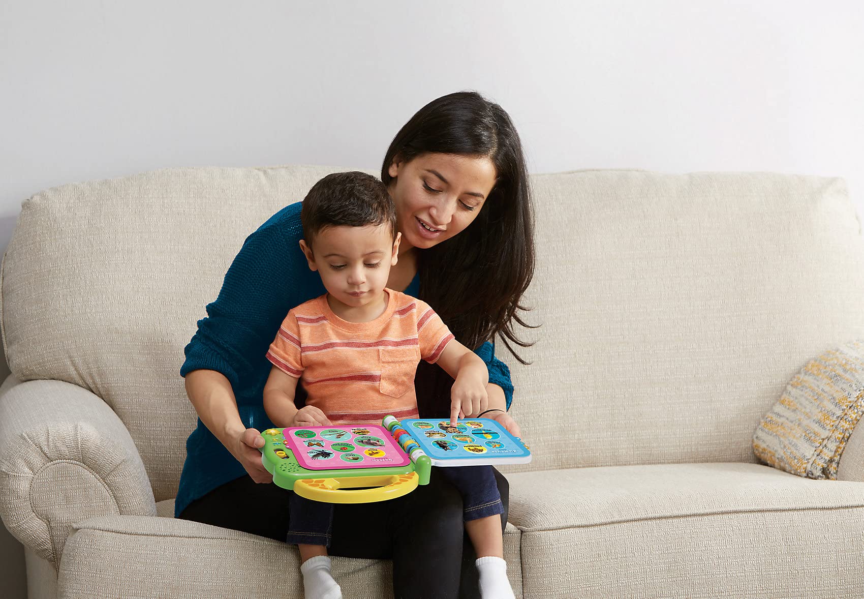 VTech Mein 100-Wörter-Buch Tiere - Bilinguales Lernbuch