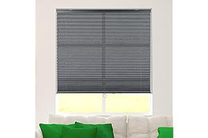 CALYX INTERIORS Cordless Pleated Fabric Window Shade