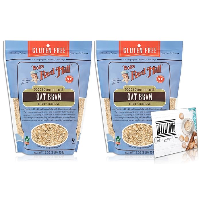 Buy Gluten Free Oat Bran Hot Cereal Bundle. Includes Two16oz Packages