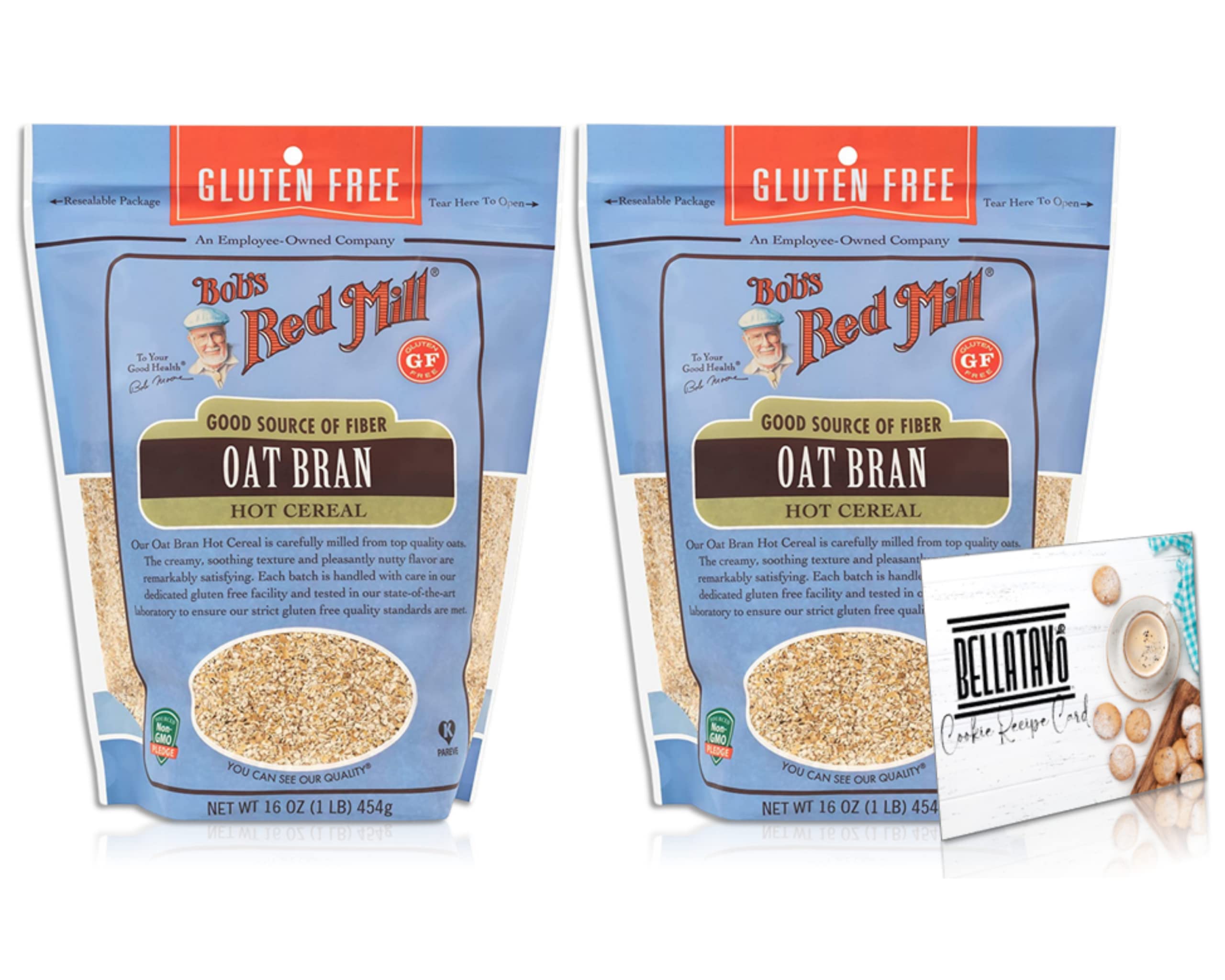 Buy Gluten Free Oat Bran Hot Cereal Bundle. Includes Two16oz Packages