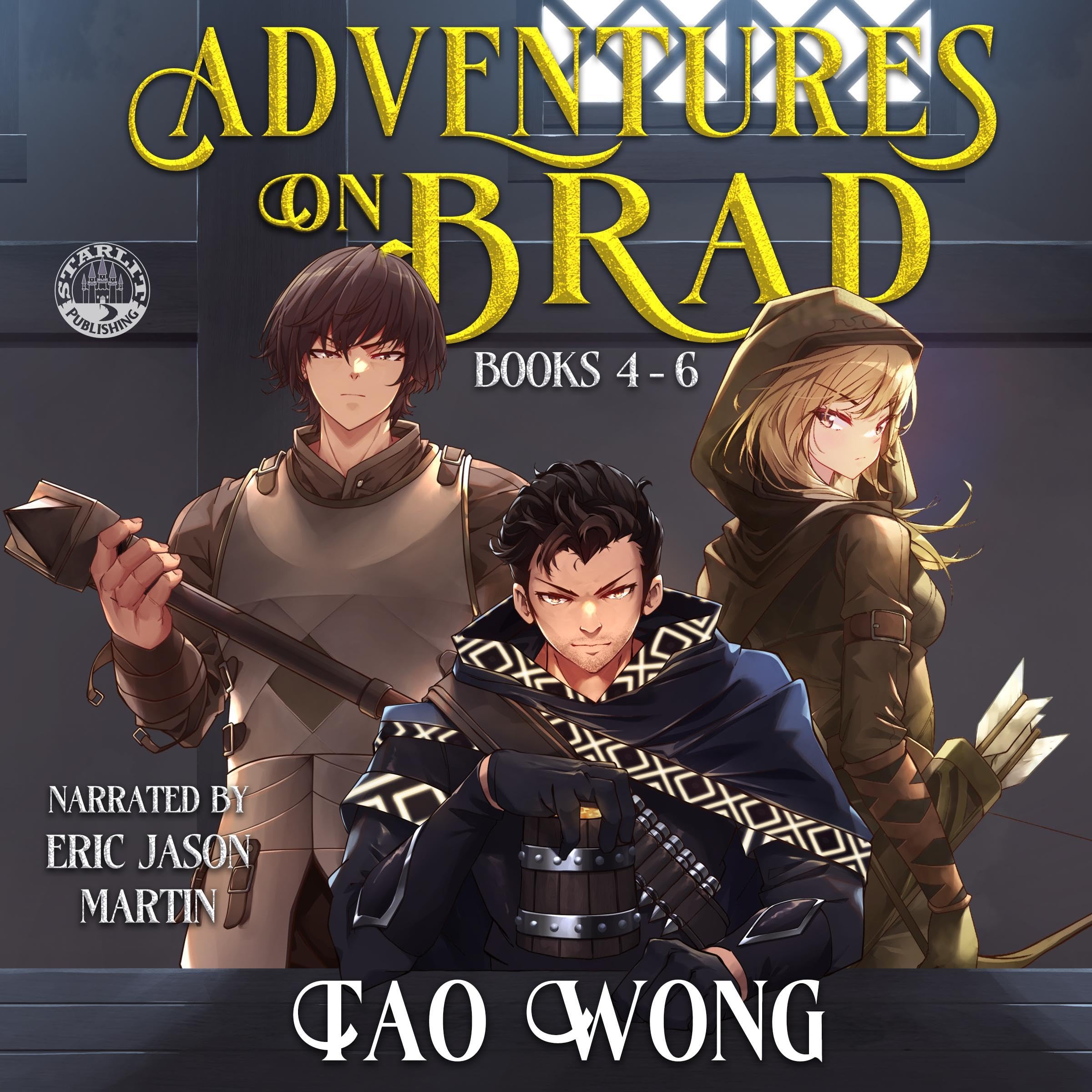 Cover art for Adventures on Brad Books 4-6