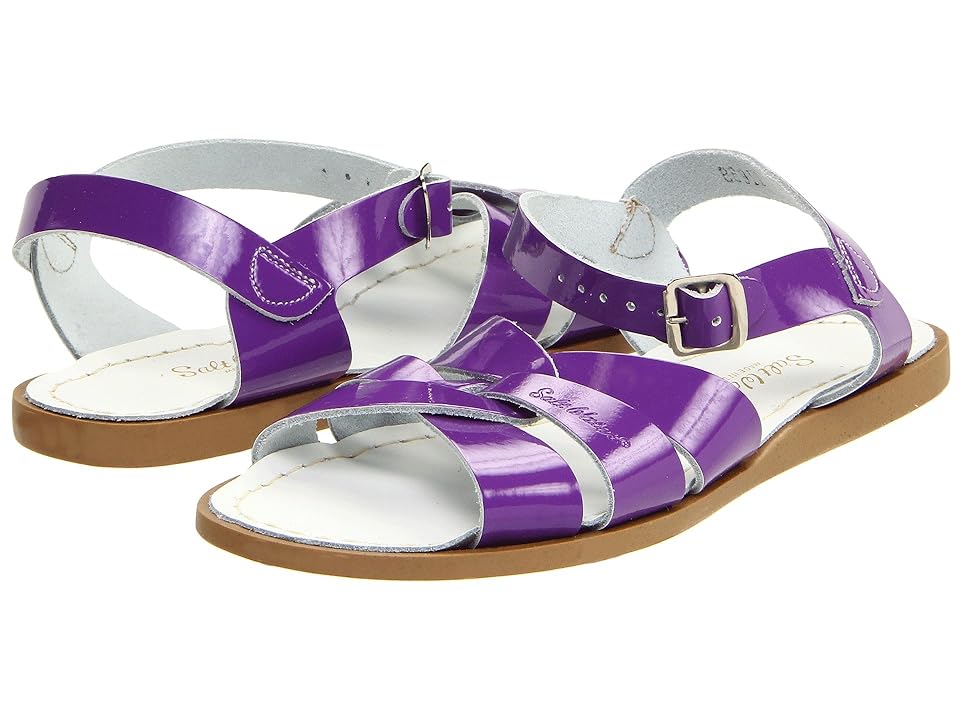 

Salt Water Sandal by Hoy Shoes The Original Sandal (Big Kid/Adult) (Shiny Purple) Girls Shoes