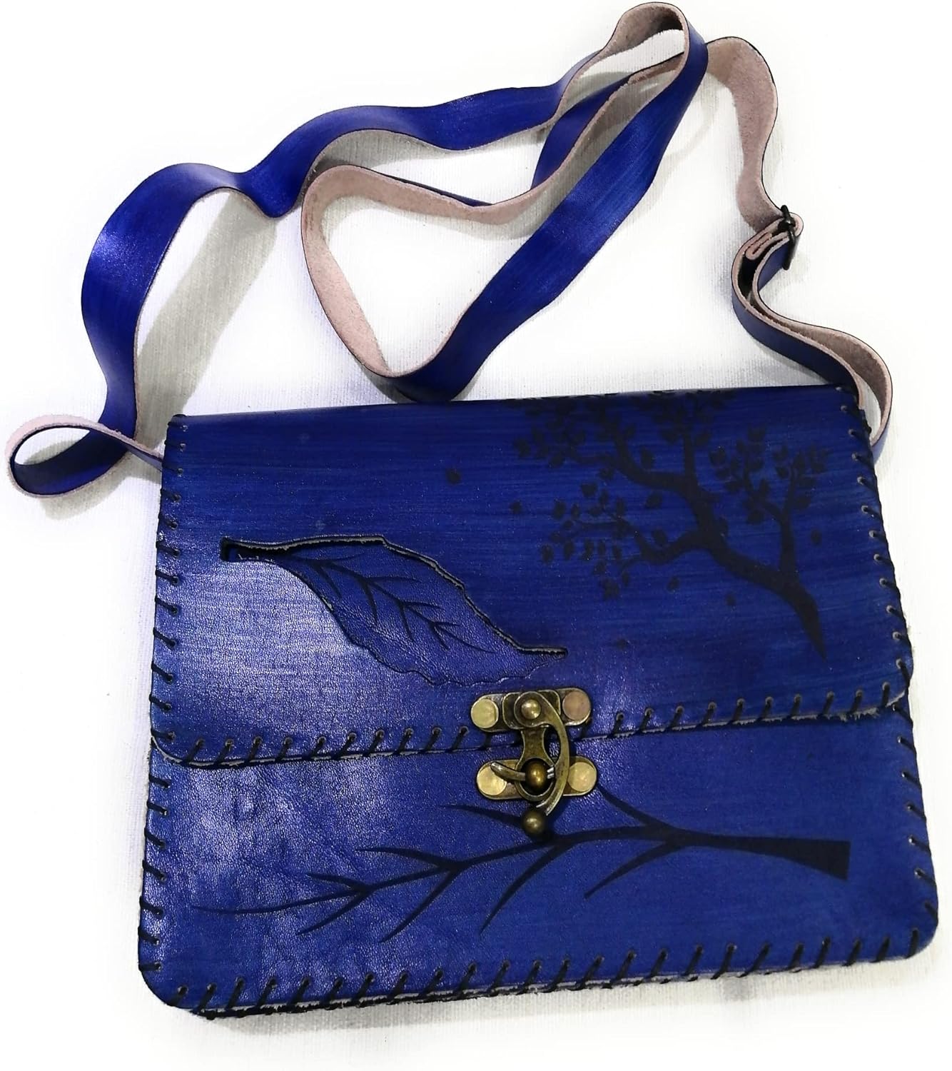 Handmade Vintage Premium Quality Crazy Horse Leather Handbag for Women