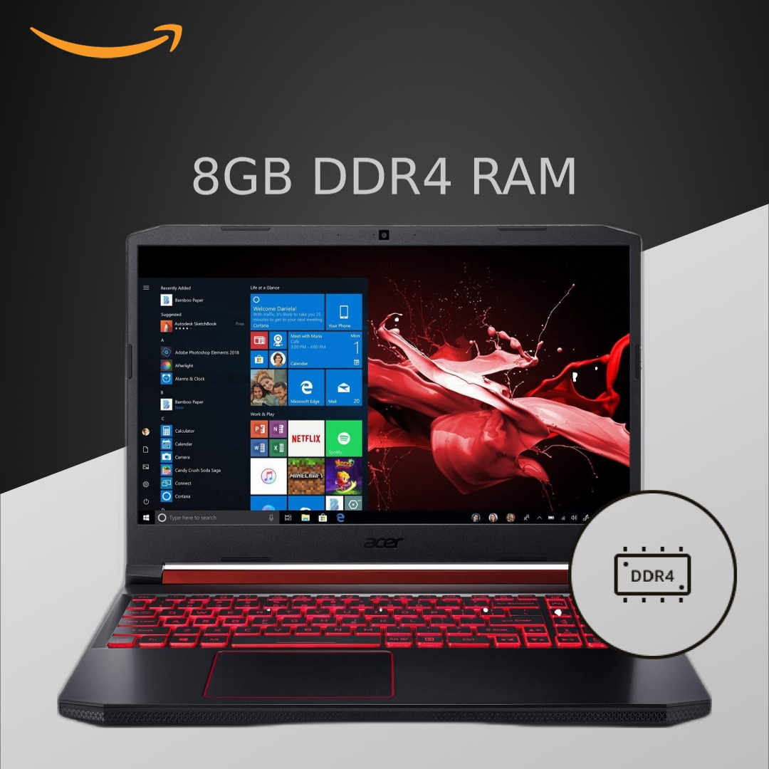 acer Nitro 5 AN515-54 15.6-inch Gaming Laptop (9th Gen Intel Core
