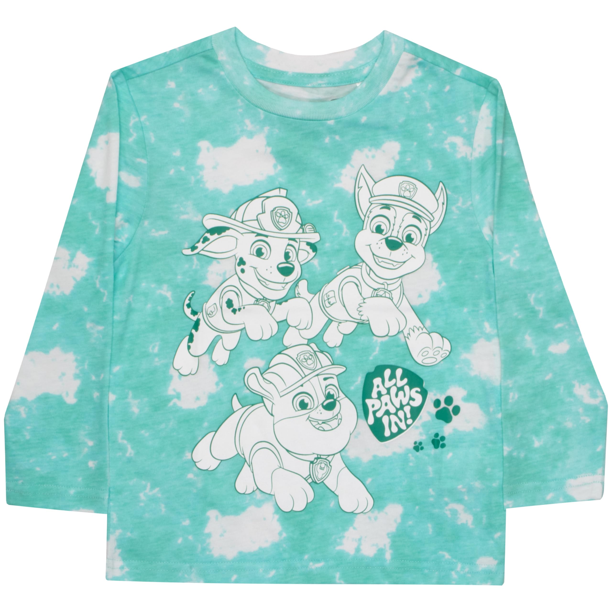 Nickelodeon Paw Patrol - Juego de 3 camisetas de manga larga para niños