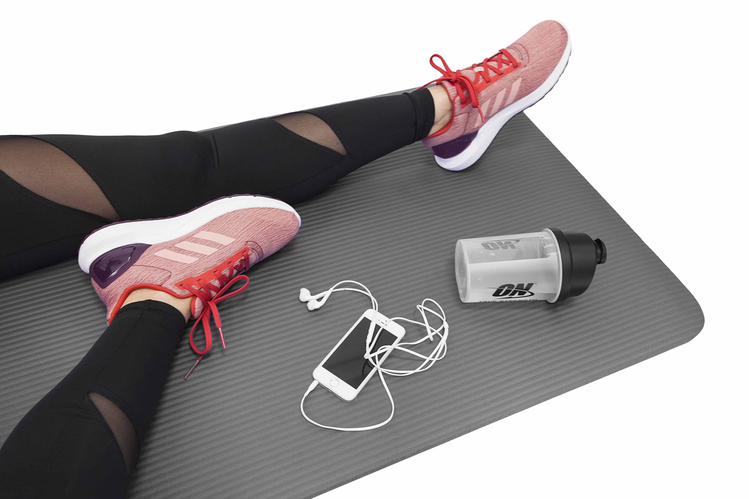 Tappetino Yoga TechFit 10 Mm - 180x60 Cm, Antiscivolo, Per Pilates, Fitness E Meditazione - Morbido E Resistente - Foto 8