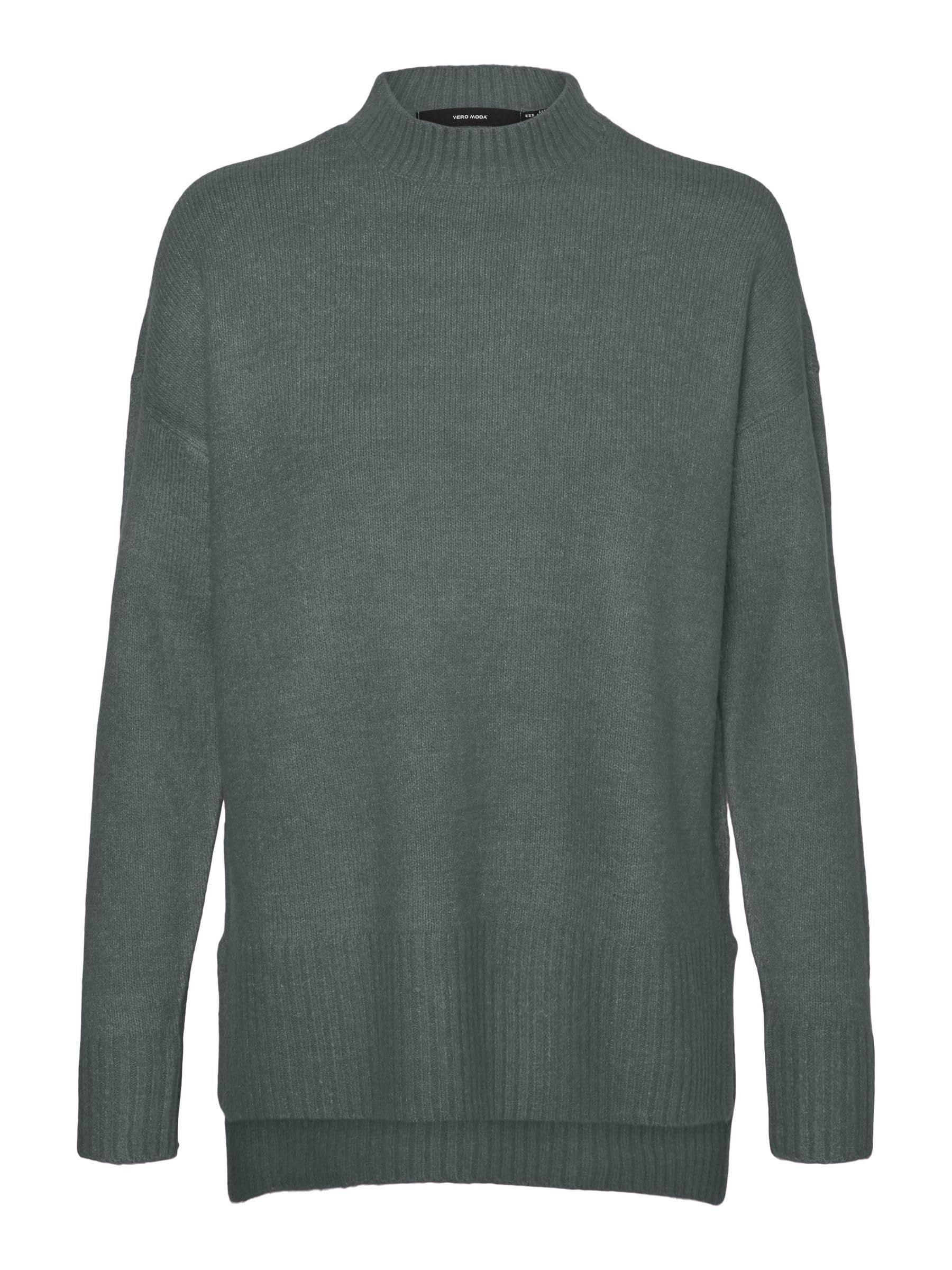 VERO MODA Damen Vmlefile Oversize Boxy Blouse Noos Strickpullover