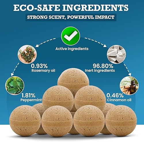 Miniatura 3 de Repelente para ratones, paquete de 24 + 1 trampa para ratones