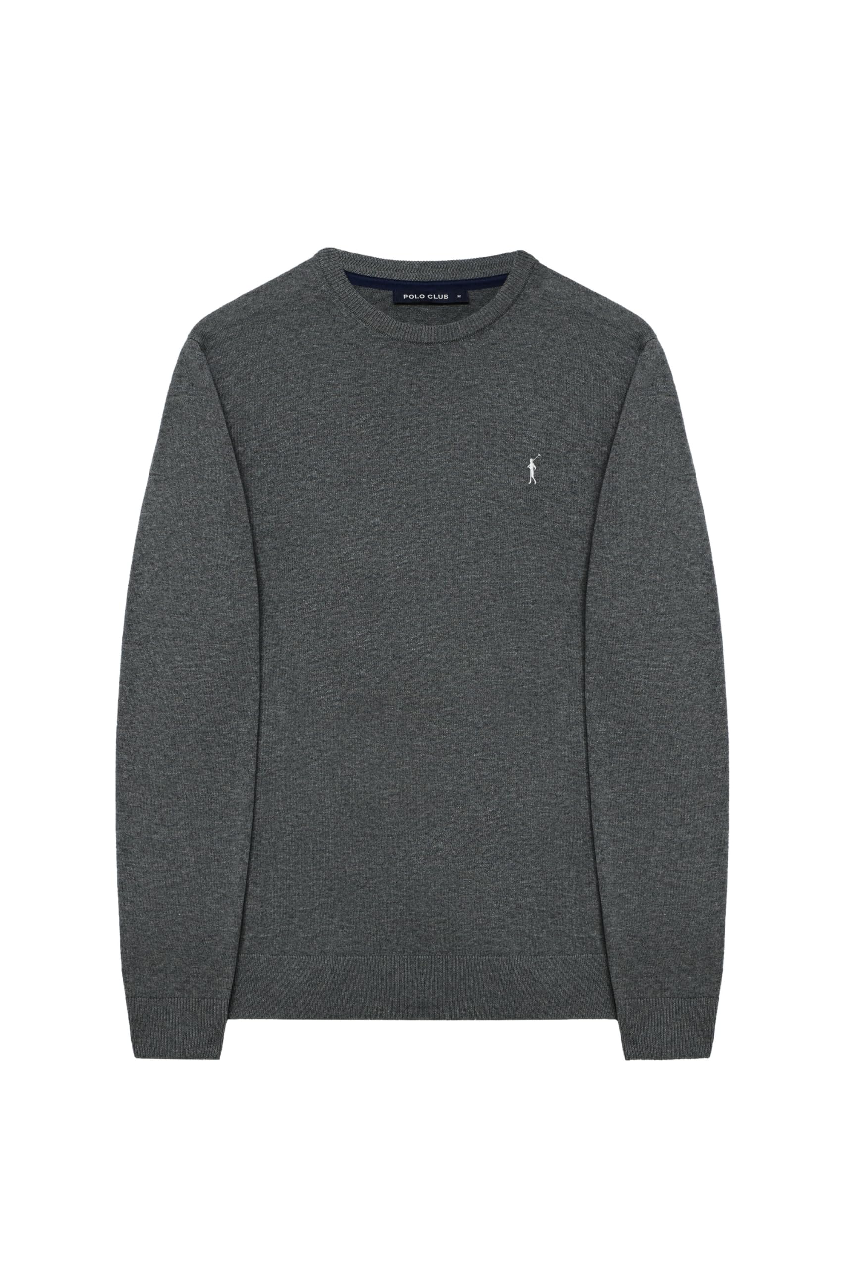 Polo Club Maglione Manica Lunga Uomo Maglioni Girocollo Crew Neck Pullover 100% Cotone