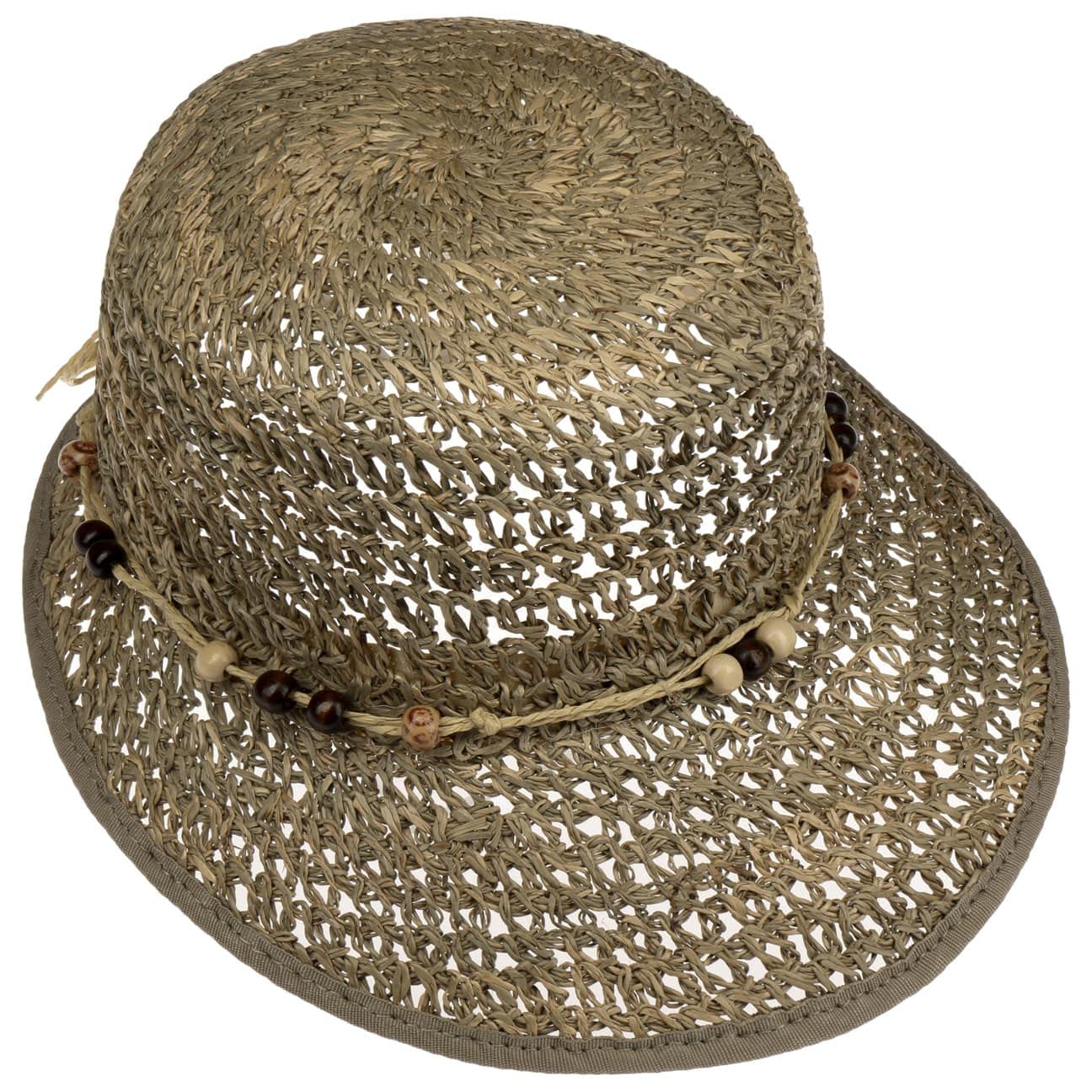 SOMBREROSHOP Zostera Sombrero Regency Visera Paja Mujer Primavera Verano