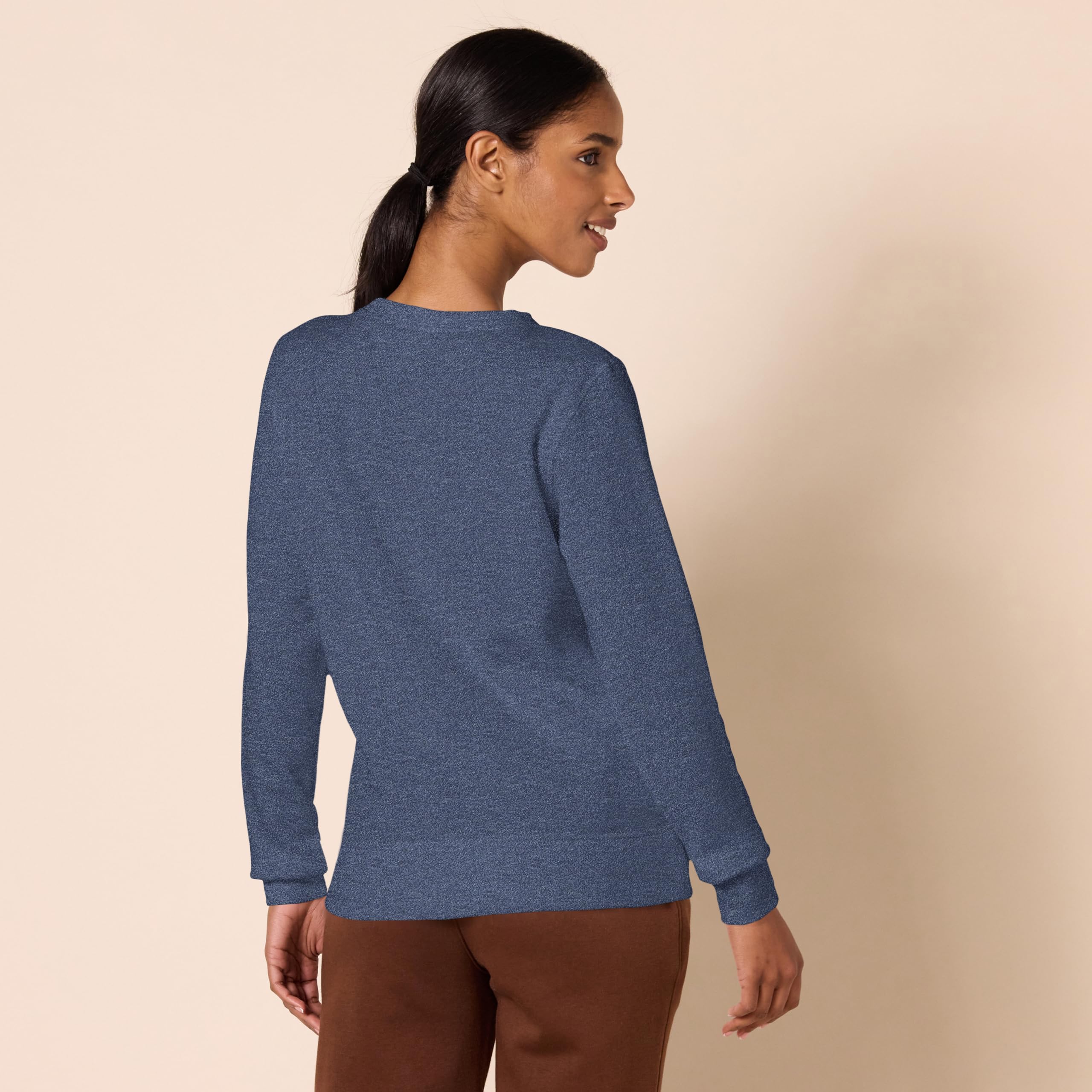 Amazon Essentials Felpa in Pile Girocollo (Disponibile in Taglie Forti) Donna