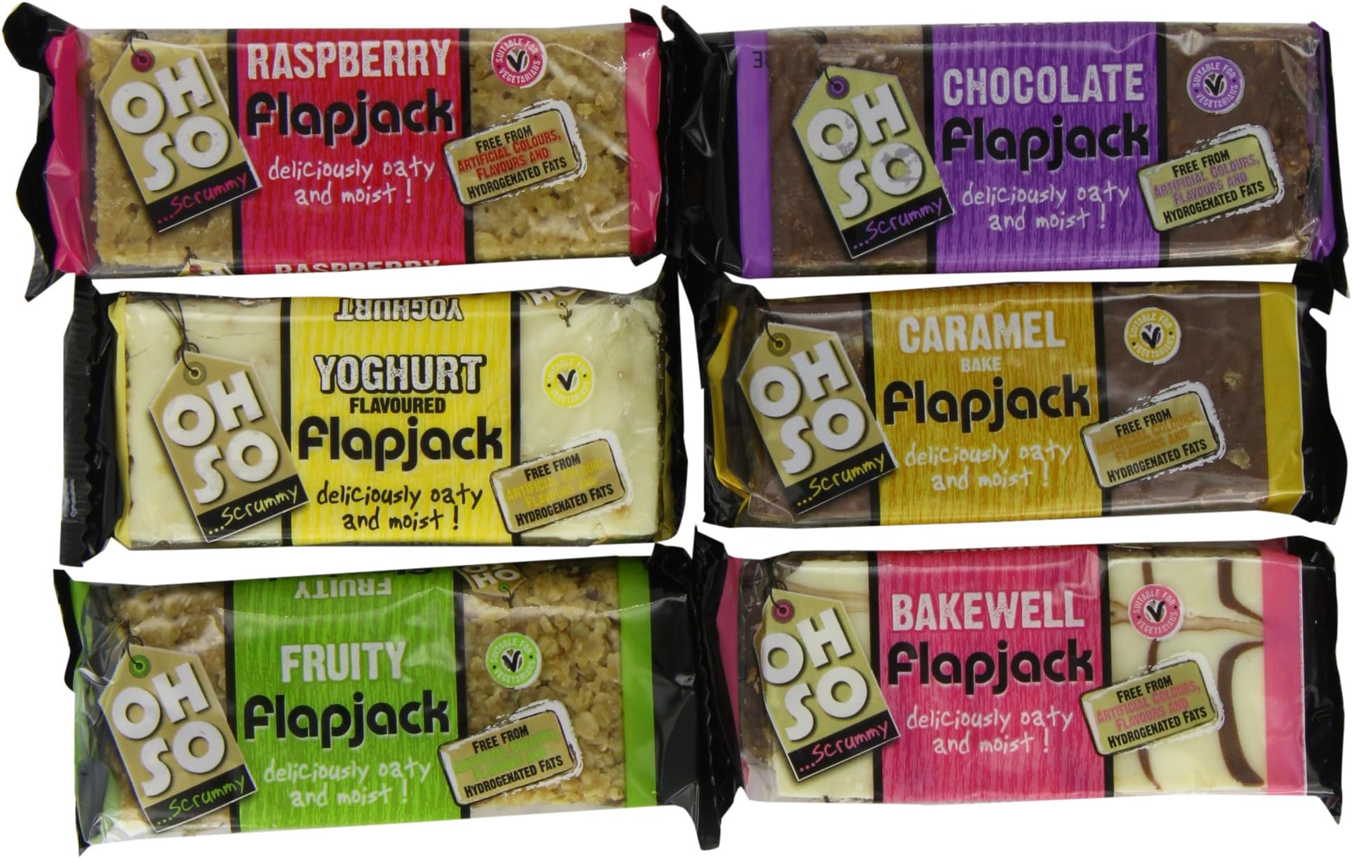 Oh So Scrummy Ohso Mixed Flapjacks (Pack of 30)