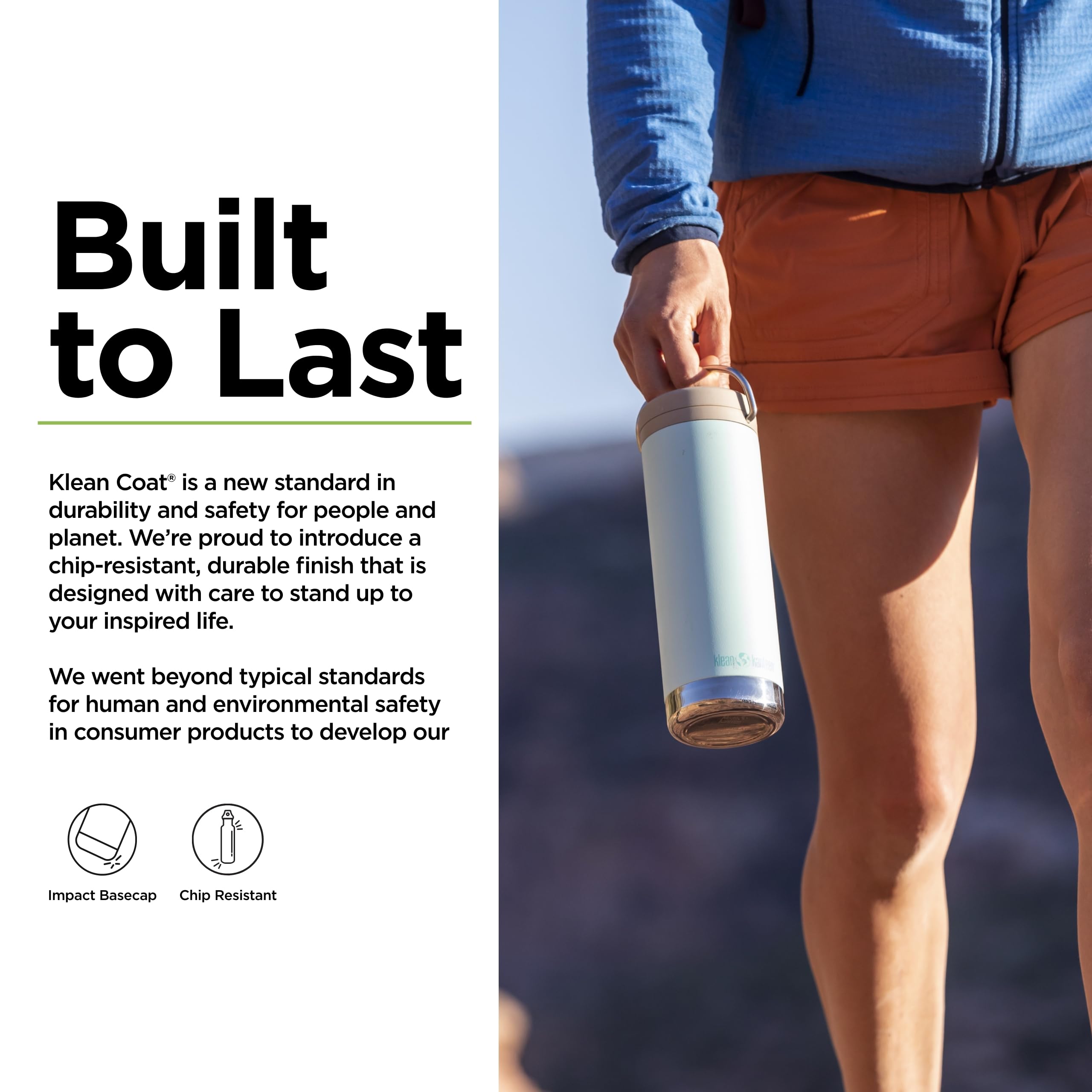 Klean Kanteen TK Wide 16 Oz Twist Top Blue Tint : Amazon.ca