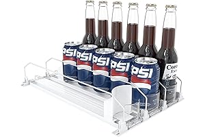 3 Rows Drink Organizer for Fridge - The Ultimate Coke Holder