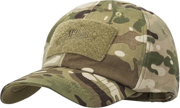 Helikon-Tex Mens Tactical BBC Cap-Polycotton Ripstop-PL Woodland