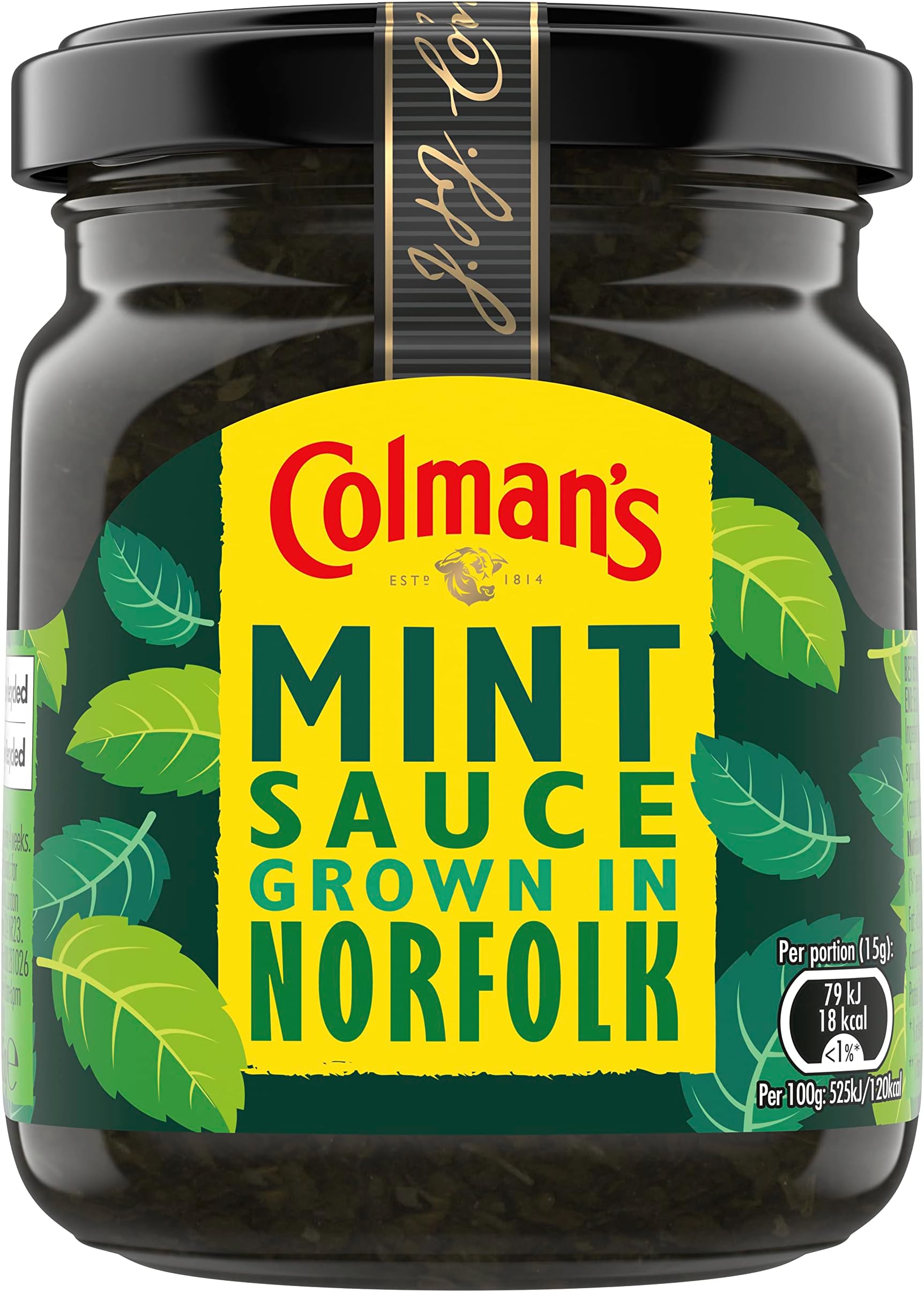 Mint Sauce made with Norfolk grown mint the perfect condiment for roast lamb 165 g