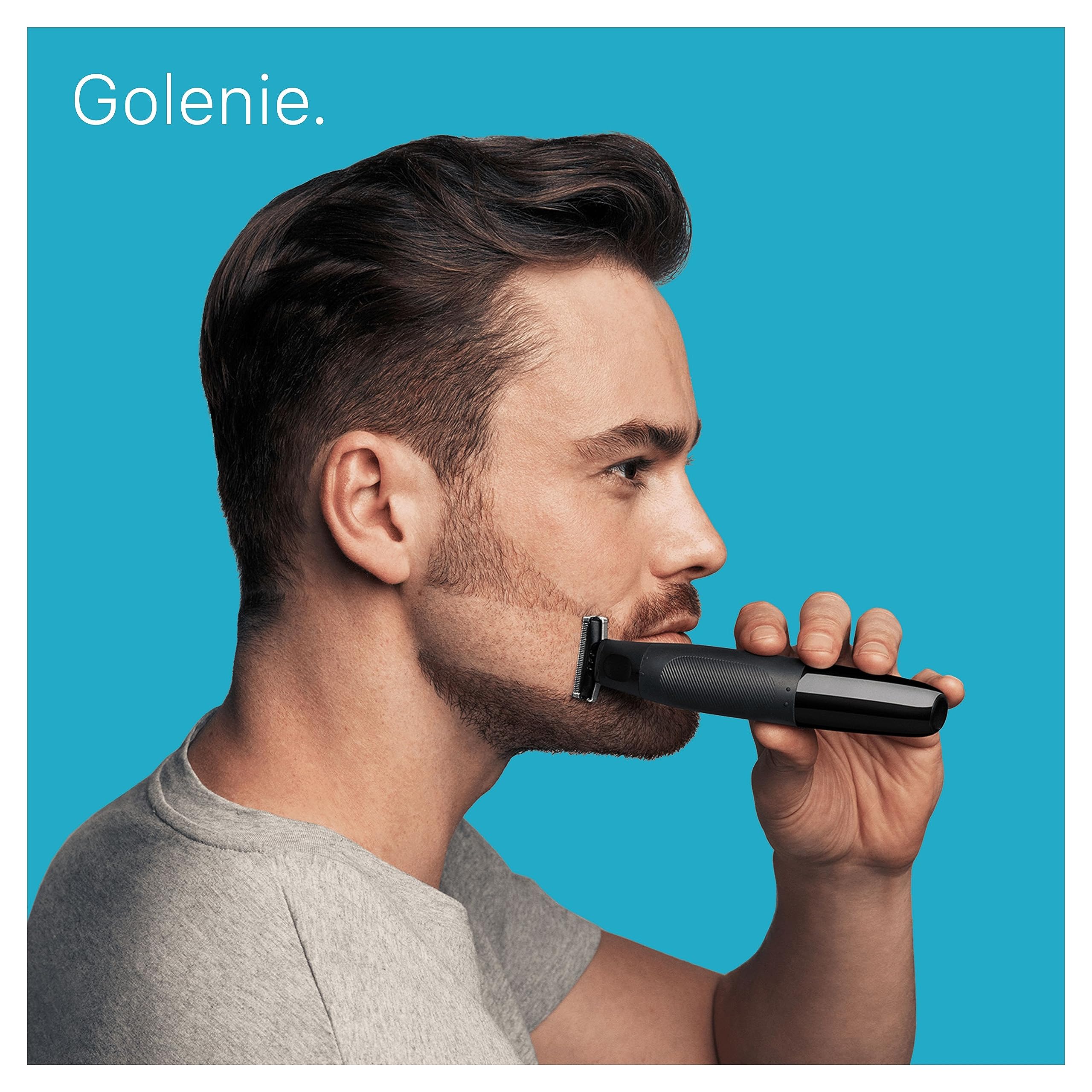 Braun Series X, hybrydowy elektryczny męski trymer do brody i golarka do ciała, Ostrze 4D, SkinShield, wodoodporny, bezprzewodowy XT3100