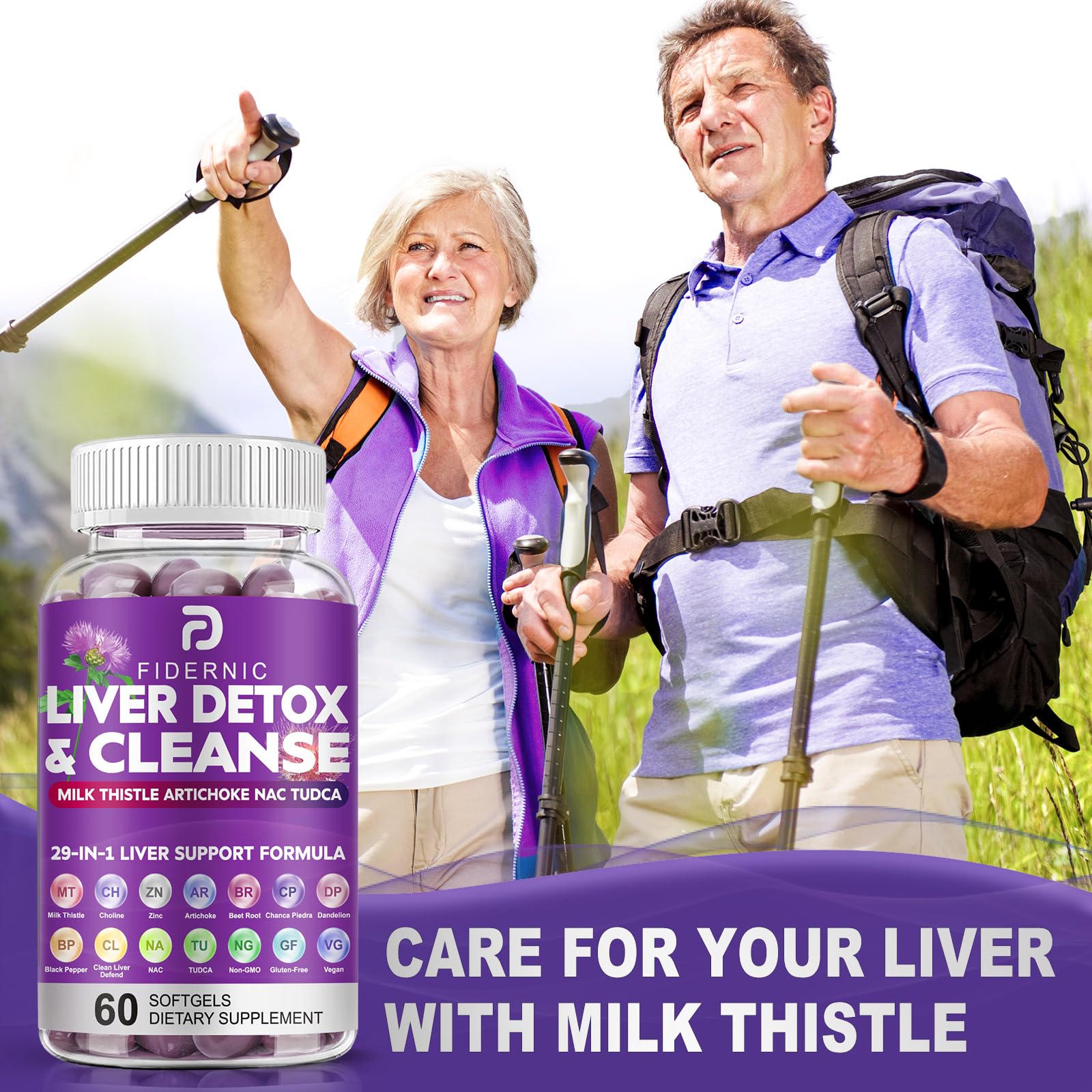 Liver Cleanse Detox & Repair - Herbal Liver Support Milk Thistle Supplement — Amazon image 7