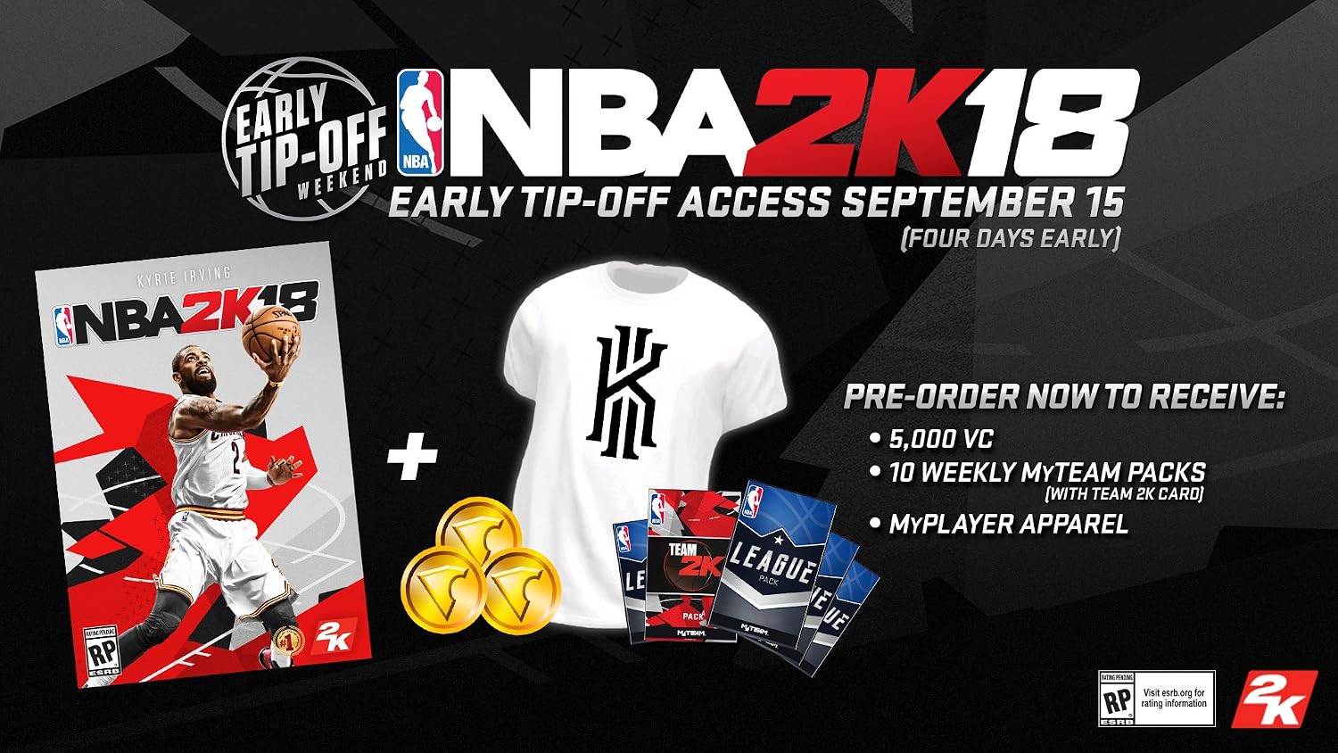 NBA 2K18 - PS4 [Digital Code]