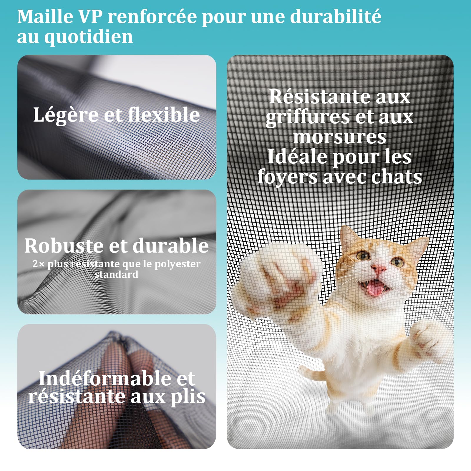 Apalus VP Moustiquaire Magnétique Pour Porte – Maille Ultrarésistante, Joint Magnétique de Haut en Bas, Fermeture Automatique, Garde l'Air Frais à l'Intérieur (90x210,Noir)