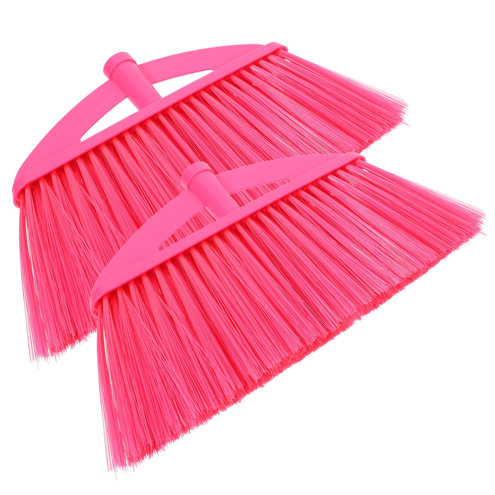 BUTIFULSIC Sweeper Head Broom Replacement 2pcs Plastic Broom Head for Household Office Garage Use