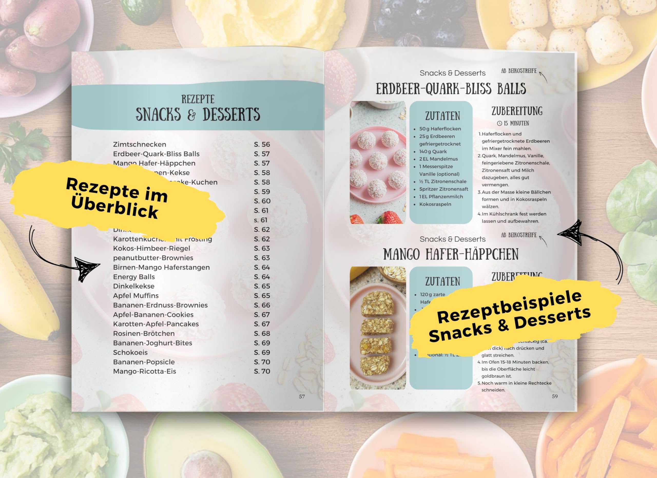 BLW Kochbuch & Ratgeber: BLW mit "ein bisschen" Brei - Weil BLW nicht strikt breifrei bedeuten muss: 80 BLW Rezepte & viele Tipps