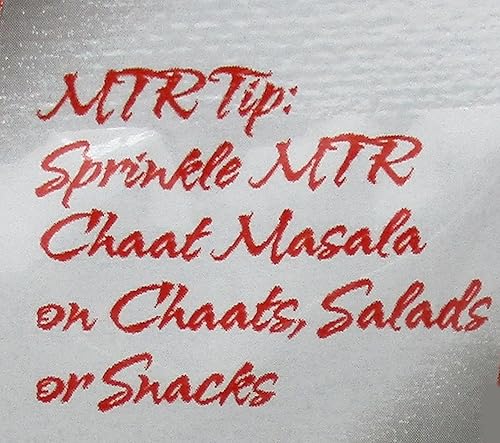 Vista 4 de MTR Chaat Masala deliciou Deliciou Delicias Sabrosas, 100G