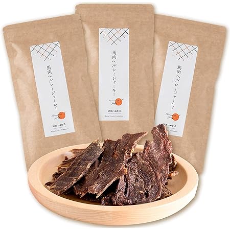 Amazon 健康いぬ生活 馬肉ヘルシージャーキー 1g 40g 3袋 ジャーキー おやつ 馬肉 ドッグフード 国産 無添加 犬 ご褒美 健康いぬ生活 ジャーキー 通販