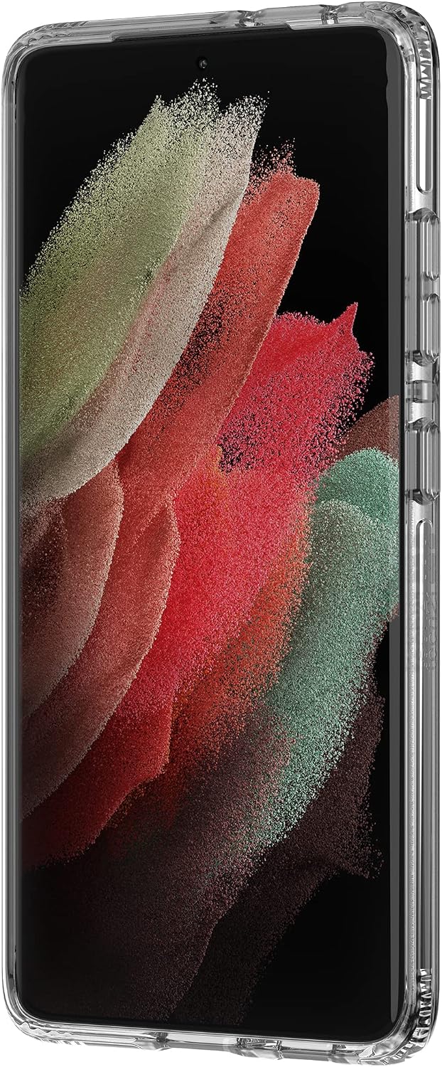 tech21 EvoClear for Samsung S21 Ultra 5G - Phone Case with 12 ft. Drop Protection