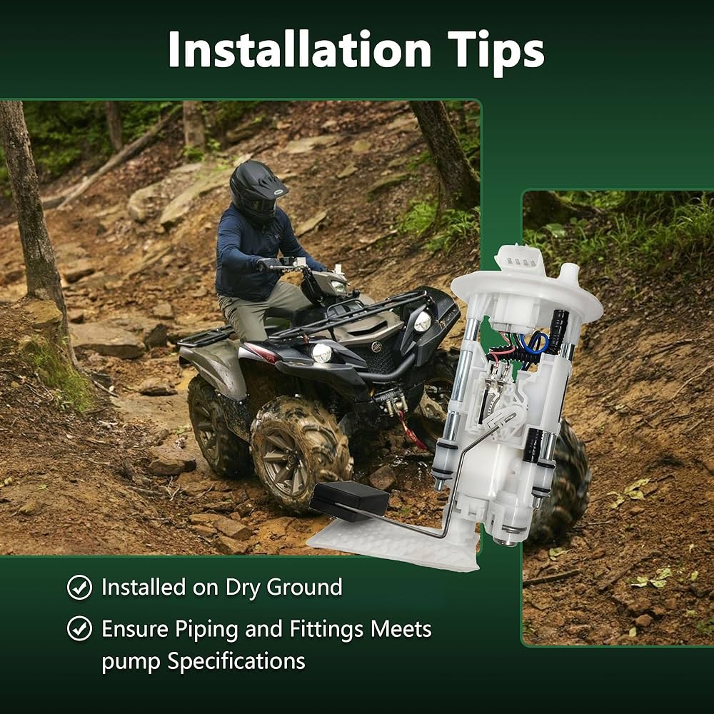 Yezoauto Fuel Pump Module Assembly for Yamaha Wolverine