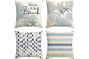 AVOIN Ocean Starfish Throw Pillow Covers